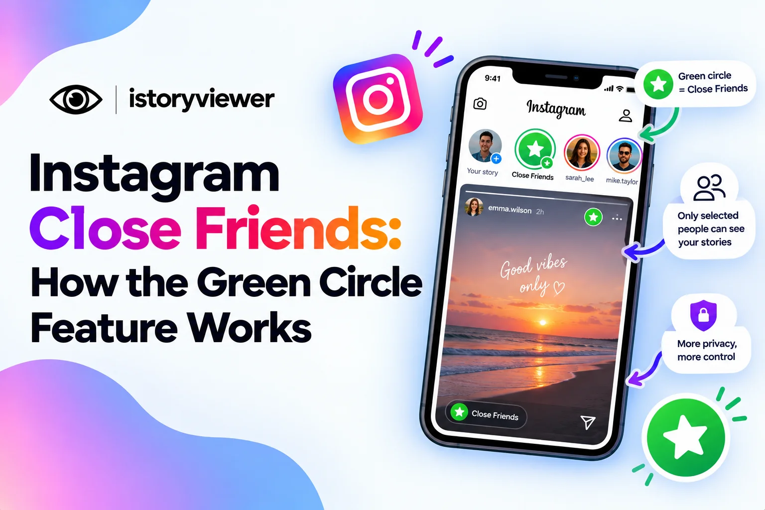 What Does the Green Circle Mean on Instagram? Close Friends Guide